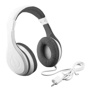 Wired Headphones for Kids White