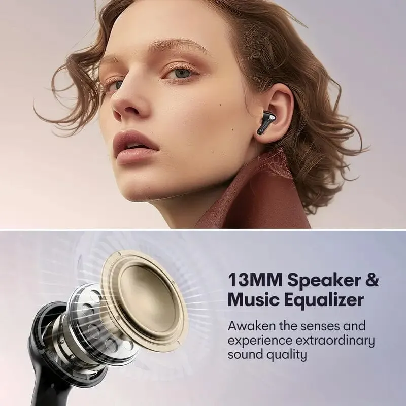 Wireless Earbuds with Smart Touch Screen Charging Case