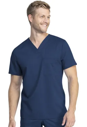 WW Revolution Tech Unisex Tuckable V-Neck Scrub Top Navy WW742AB